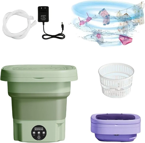 Generic 8 L Portable Mini Washing Machine image
