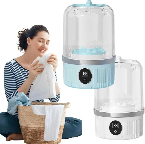 GONEBIN Portable Automatic Mini Washing Machine image