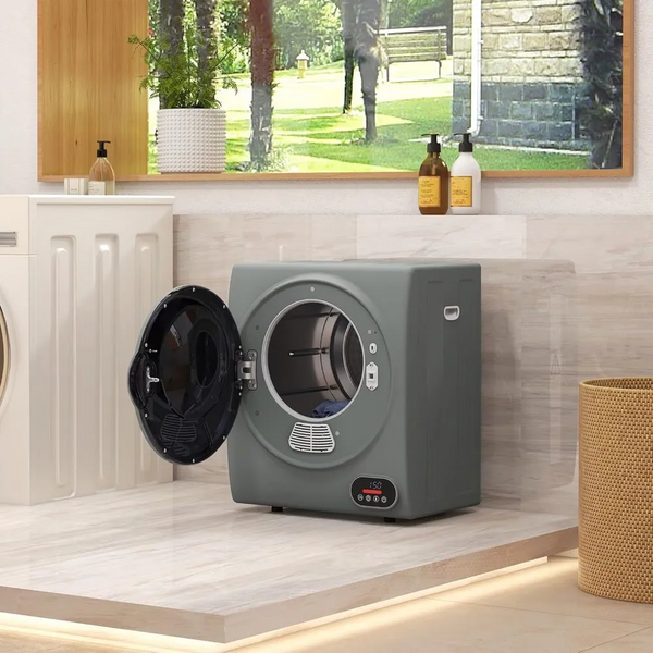 HOMCOM 1.5 cu.ft. Charcoal Gray image