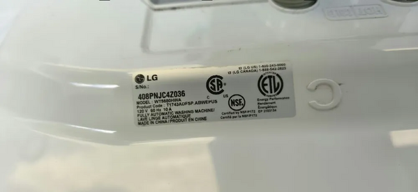 LG Wt5680hva image