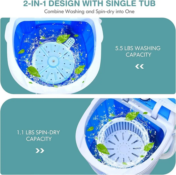 MEDIMALL Portable Washing Machine image