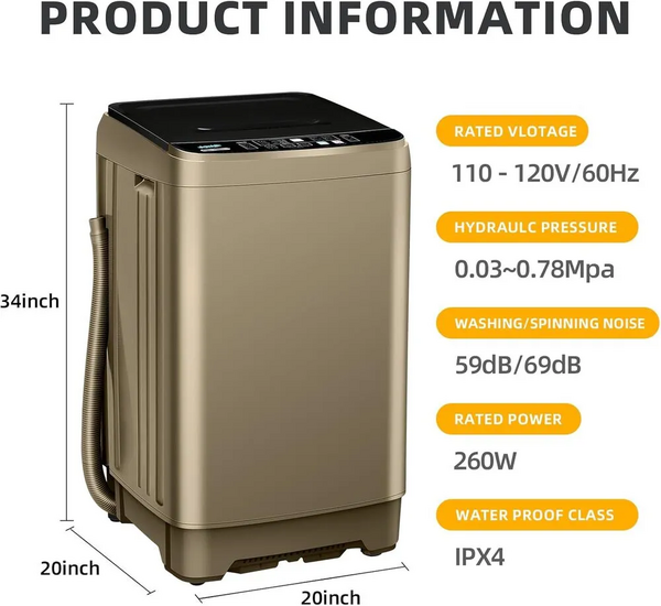 Qhou XQB201A-GOLD6 image