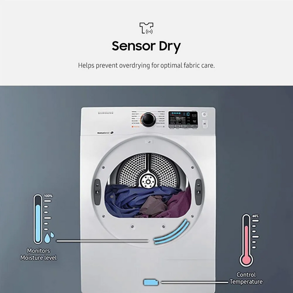 Samsung 4.0 cu. ft. Smart Dial Electric Dryer with Sensor Dry image