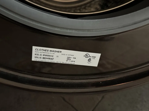 Samsung WF45K6500AV/A2 image