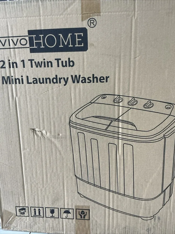 SUPER DEAL Mini Washing Machine image