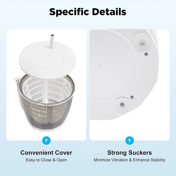 HGRROE Mini Manual Washing Machine image