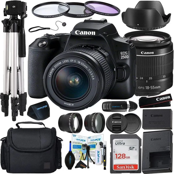 Canon 250D Digital with 18-55mm III Lens image