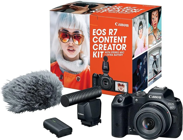Canon EOS R7 Content Creator Kit image