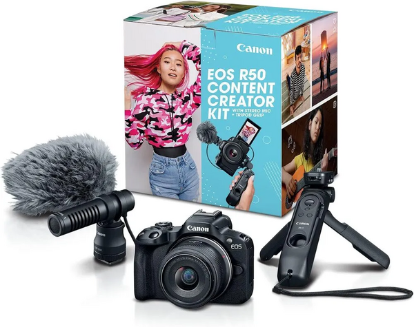 Canon EOS R50 Content Creator Kit image