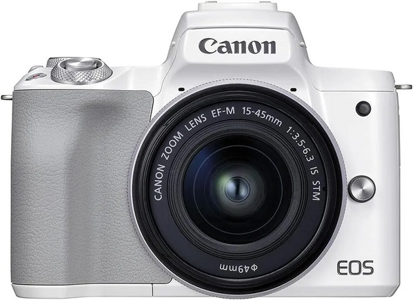 Canon EOS M50 Mark II + EF-M 15-45mm IS STM Kit White image