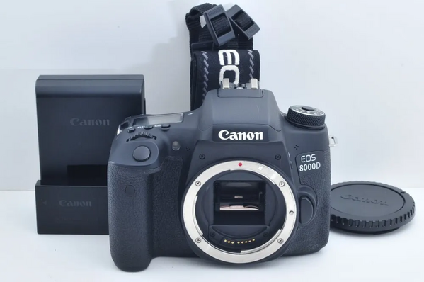 Canon EOS 8000D 24.2MP Digital SLR Camera Black Body image