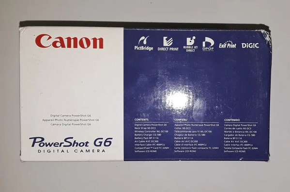 Canon PowerShot G6 image