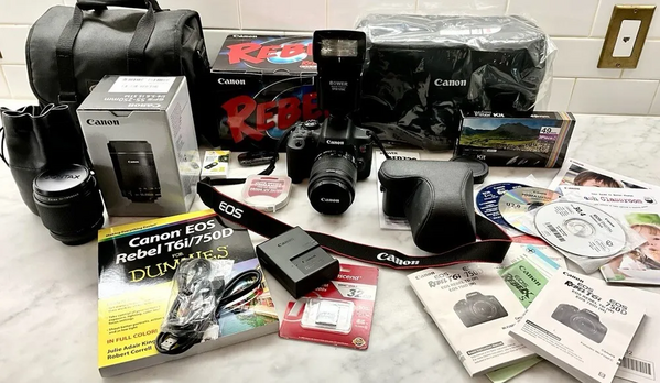 Canon Eos rebel t6i image