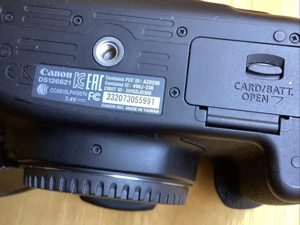 Canon Eos rebel t6 image