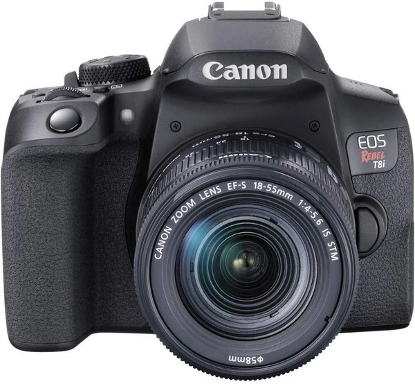 Canon EOS Rebel T8i EF-S 18-55mm IS STM Lens Kit image