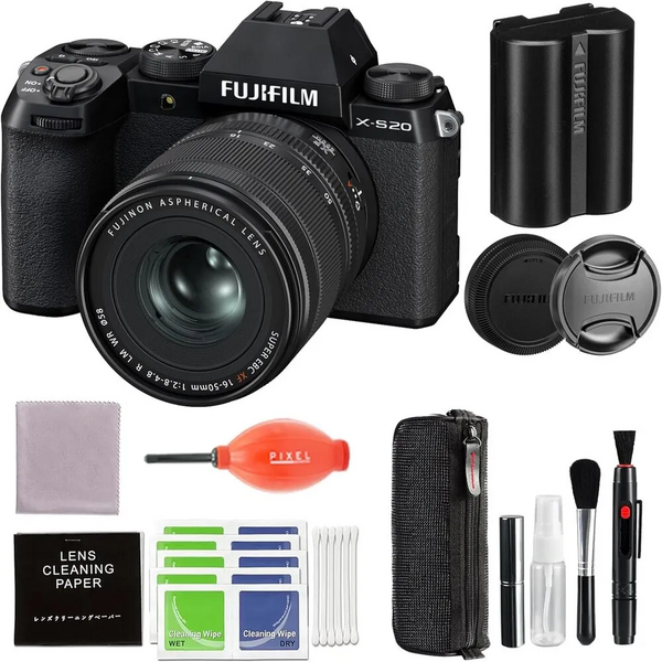 Fujifilm X-S20 Body, Black with XF16-50mmF2.8-4.8 R LM WR image