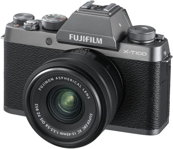 Fujifilm X-T100 w/XC15-45mm Lens Kit Dark Silver image
