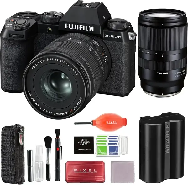 Fujifilm X-S20 with XF 16-50mm Lens + Tamron 17-70mm image