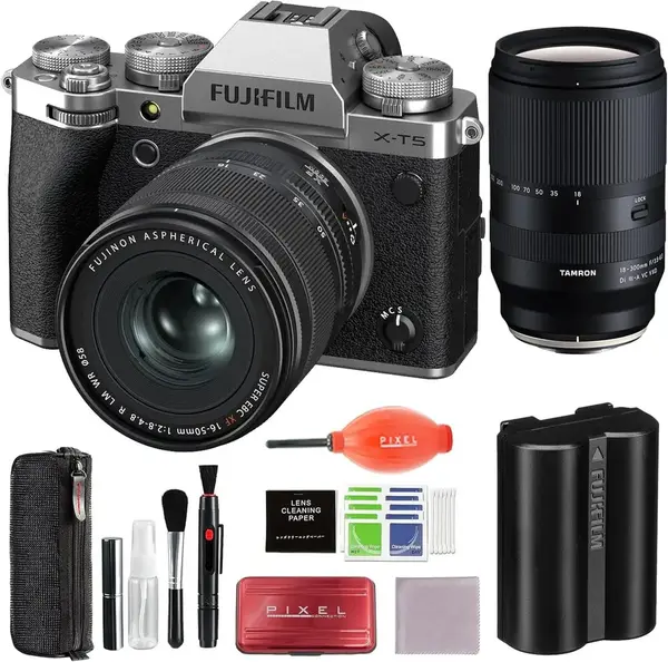 Fujifilm X-T5 with 16-50mm Lens + Tamron 18-300mm image