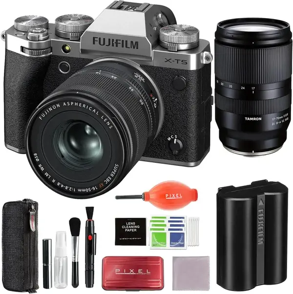 Fujifilm X-T5 with 16-50mm Lens + Tamron 17-70mm image