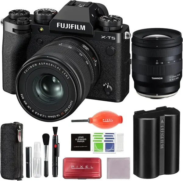Fujifilm X-T5 with 16-50mm Lens + Tamron 11-20mm image