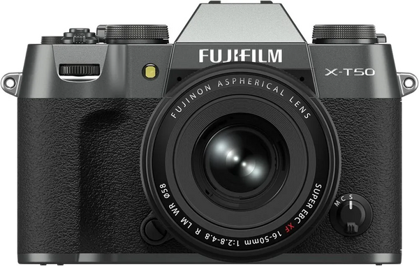Fujifilm X-T50 Body, Charcoal Silver with XF16-50mmF2.8-4.8 R LM WR Lens Kit image