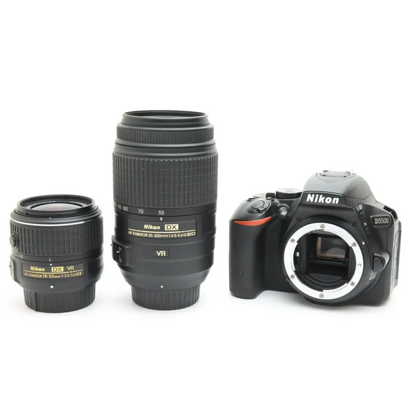 Nikon D5500 18-55 VR II + 55-300 VR Kit image