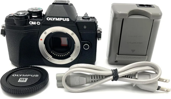 Olympus OM-D E-M10 Mark III Compact System  Body Black image