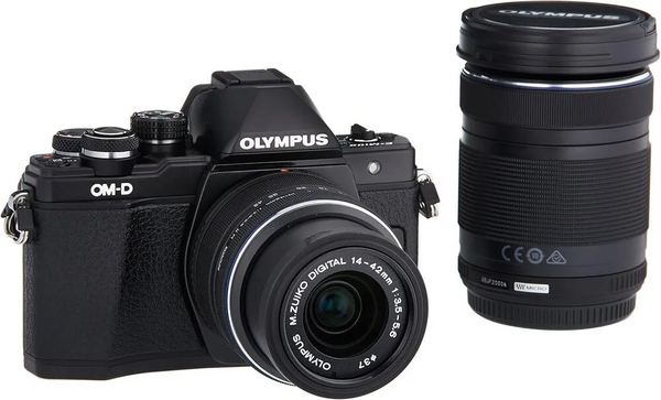 OM SYSTEM Olympus OM-D E-M10 Mark II Two Lens Kit image
