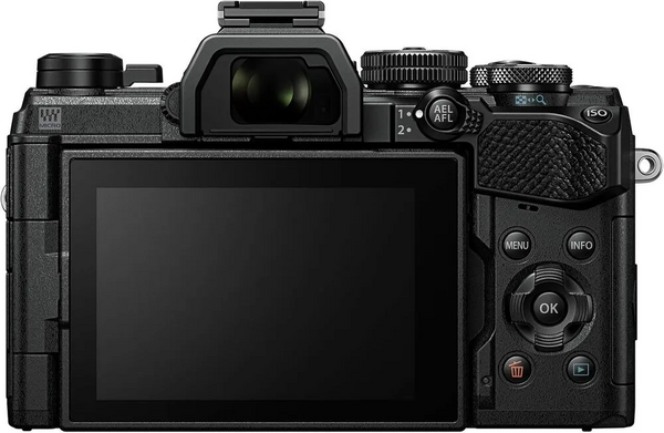 OM SYSTEM OM-D E-M5 Mark III Black Body with M.Zuiko Digital ED 14-150mm F4.0-5.6 II Black Lens Kit image
