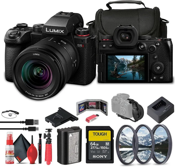 Panasonic LUMIX S5M2 Full Frame Mirrorless with 20-60mm F3.5-5.6 L Mount Interchangeable Lens image