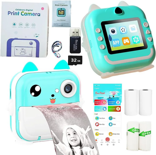 YNOTTEK Ynottek Kids Rechargeable  Instant Print image