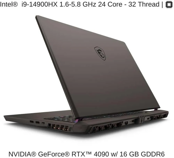 HIDevolution MSI Vector 17 HX A14VIG-839TAA image