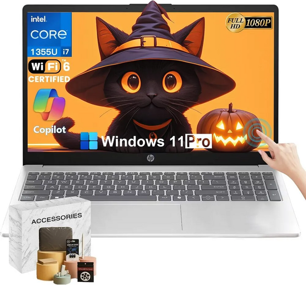 HP 15.6 touchscreen i7 laptop image