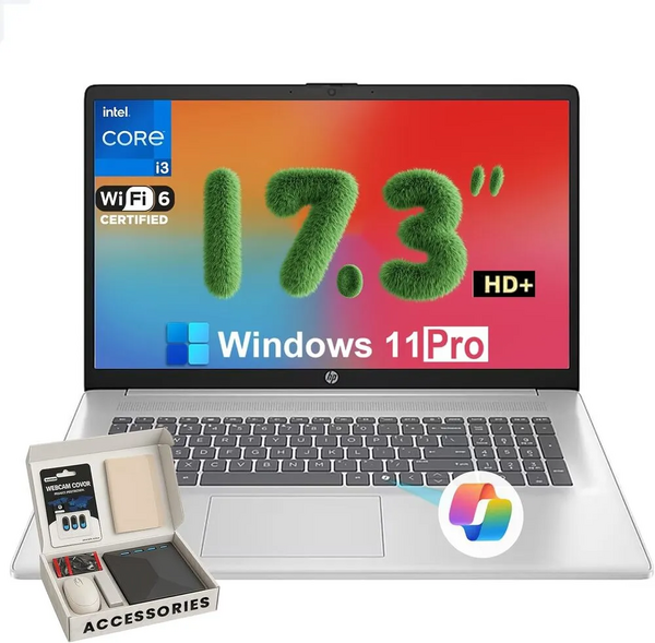 HP 17.3 laptop image