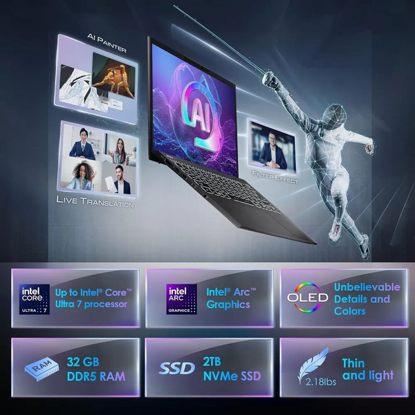 MSI Prestige 13 AI+ Evo A2VMG-019US image