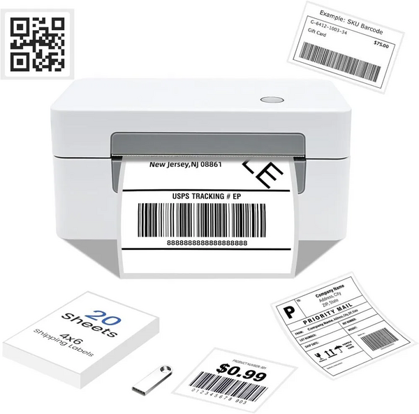 BORN4SHIP D467 Bluetooth Shipping Label Printer image