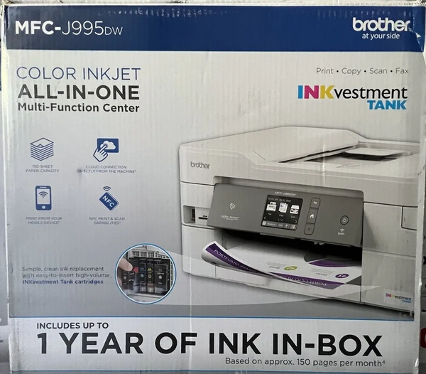 Brother MFC-J995DW INKvestment Tank Color Inkjet All-in-On image