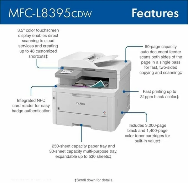 Brother MFC-L8395CDW image