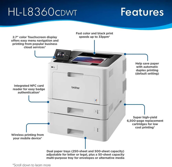 Brother Business Color Laser Printer image