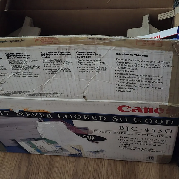 Canon Bjc4550 image