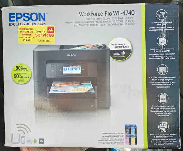 Epson Workforce pro wf-4740 image