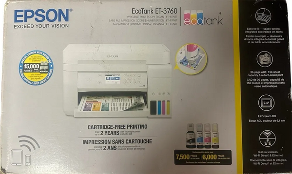 Epson EcoTank ET-3760 image