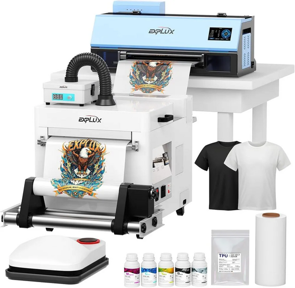 EXPLUX Powder shaker+heat press+smoke purifier image