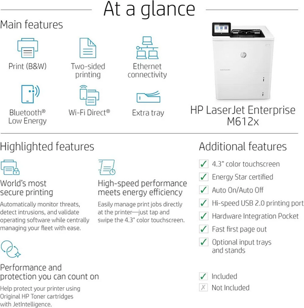 HP M612x image