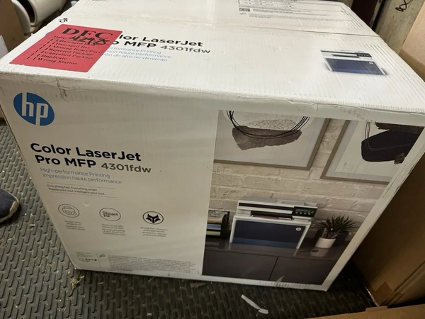 HP Color laserjet pro mfp 4301fdn printer image
