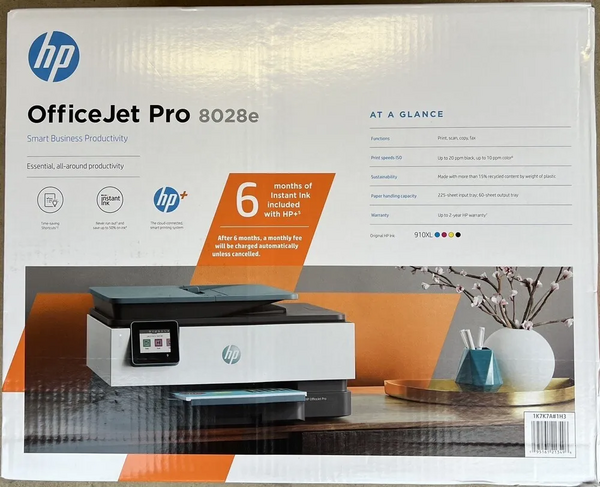 HP Officejet pro 8028e image