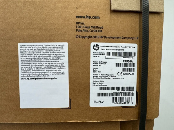 HP Color laserjet enterprise flow mfp m776zs image