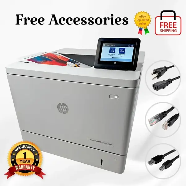 HP M555dn image
