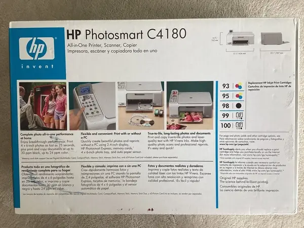 HP Photosmart C4180 image
